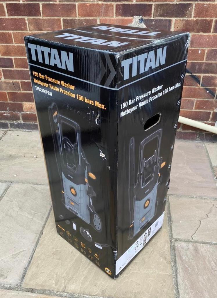 Titan TTB2200PRW 150bar Pressure Washer 